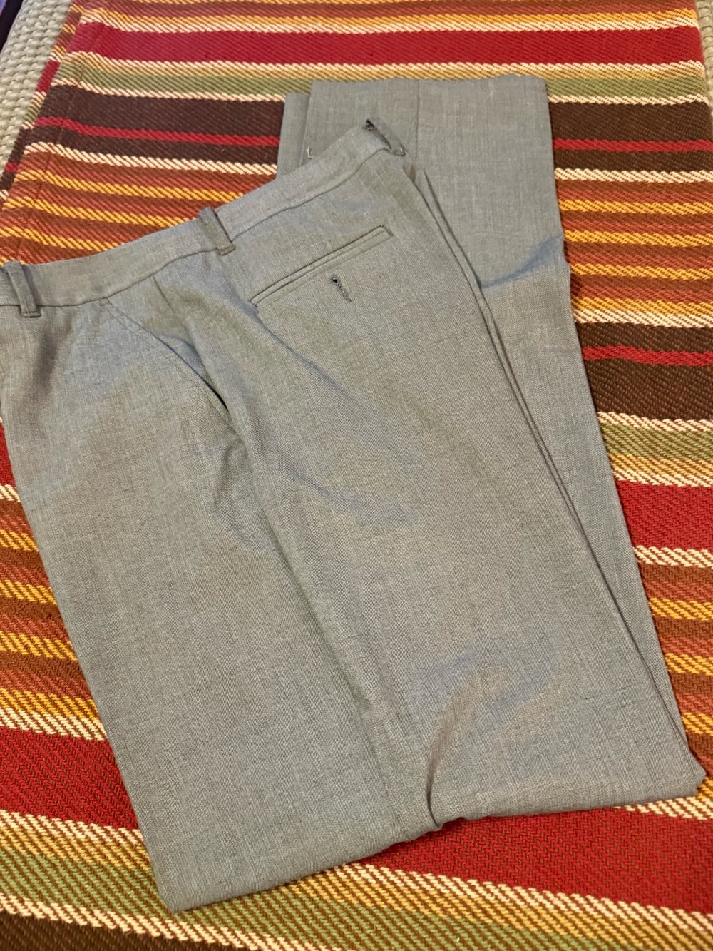 Izod Boys Classic Dress Pants in Light Gray